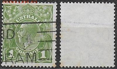 Австралия 1931. ФИКС. Mi AU 98X. Король Георг V (1) - Австралия. 1931 (1). Mi AU 98X