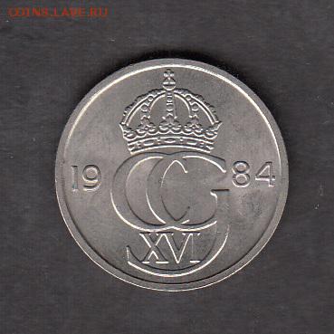 Швеция 1984 50о - 101а