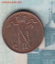 Россия ( Финляндия) 1914 1 пенни - 195а