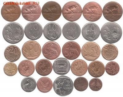 монеты Южной Африки 30 шт. до 13.07 в 22.00 - 44