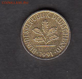 ФРГ 1991 1пф J - 12а