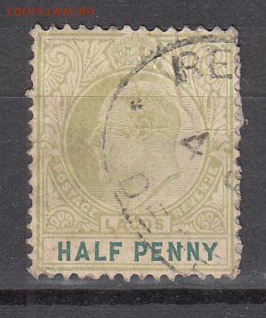 Колонии Нигерия Лагос 1904 1м - 401