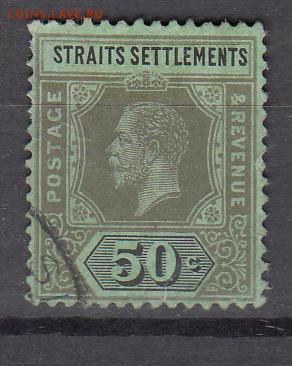 Колонии STRAITS SETTLEMENTS 1906 1м 50с - 412
