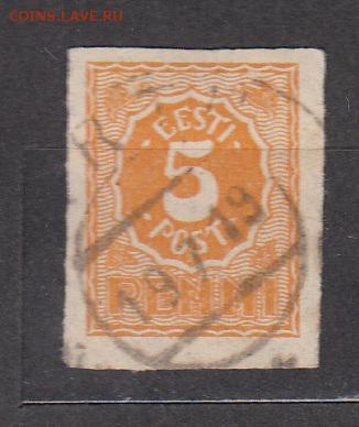 Эстония 1919 1м 5п - 453