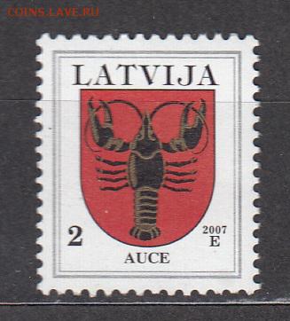 Латвия 2007 1м герб - 500