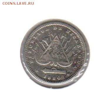 10 сентавос 1880 года Никарагуа до 14.09 до 21.00 - 10 сентавос 1880()