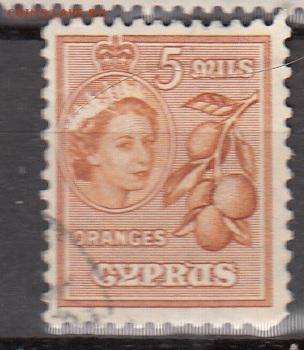 Колонии Кипр 1955 1м 5м - 551