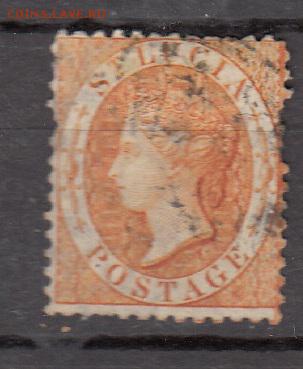 Колонии С Люсия 1864 1м 1ш - 573