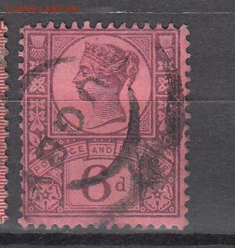 Великобритания 1887 1м 6п - 28