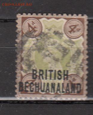 Колонии Британский BECHUANALAND 1891 1м 4д - 295