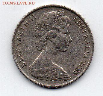 АВСТРАЛИЯ  10 центов 1983 г. до 24.10 в 22.00 МСК - img626