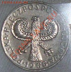 10 злотых (Польша) 1966 года, малая колонна Сигизмунда, RRR - 19661.JPG