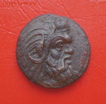 Пантикапей, две монетки с Сатиром - 1665.JPG