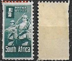 ЮАР 1942. ФИКС. Армия. ФИКС. Mi ZA154A - ZA 124A