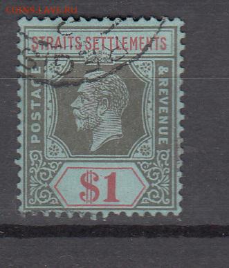 Английские колонии 1906 1м 1$ - 413
