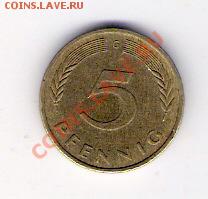 5 пфеннигов ФРГ 1976, до 12.06.2011 22-00 мск. - сканирование0105