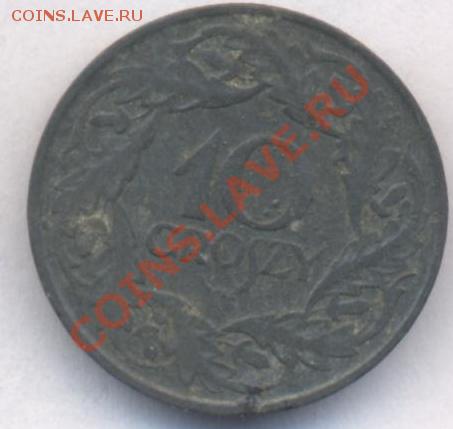 Польша 10 грош 1939 г. Цинк.До 11.06.11 г. 20-00 МСК. - 10 гр.ц.1
