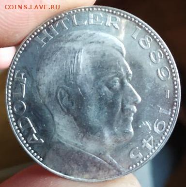 Жетон адольф гитлер 1889-1945г. - image