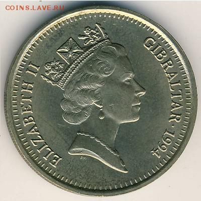 2 фунта Гибралтар 1994 г. - c26808_r