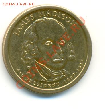 1 доллар James Madison- 4 президент США 03.07.2011 в 23:30 - сканирование0038