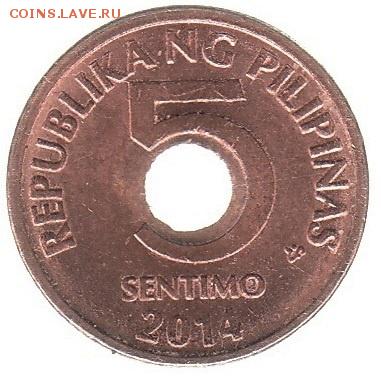 Филиппины 5 песо 2005 до 12.06 в 22.00 - 142-1
