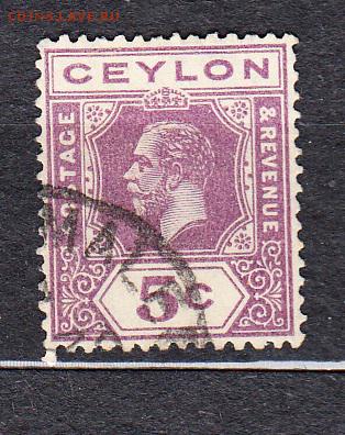 Колонии 1911 Цейлон 1м 5с до16 07 - 9