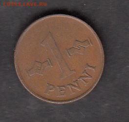 Финляндия 1963 1п с 1 рубля до 30 07 - 71а