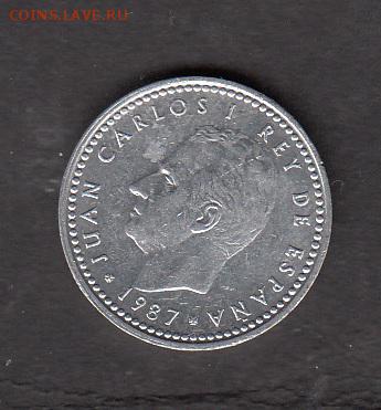 Испания 1987 1п с 1 рубля до 30 07 - 102а