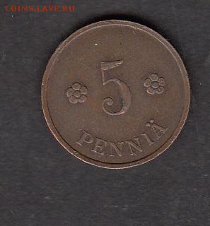 Финляндия 1938 5п с рубля до 28 07 - 149а