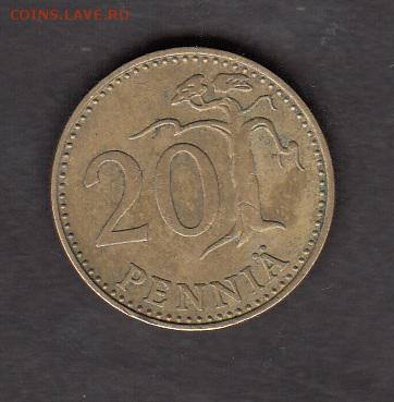 Финляндия 1972 20 пенни с рубля до 29 07 - 191