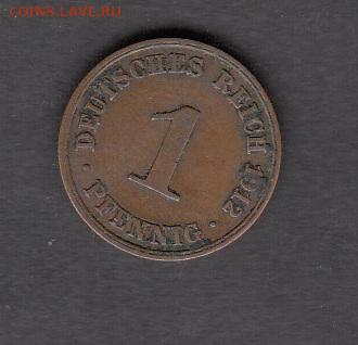 Германия 1912 1пф  с рубля до 01 08 - 264
