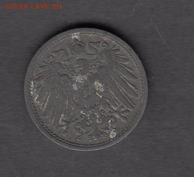 Германия 1917 10пф  с рубля до 01 08 - 267а