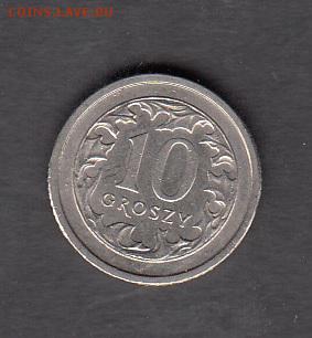 Польша 2001 10 гр с рубля до 01 08 - 270