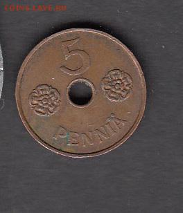 Финляндия 1941 5 пенни до 02 08 - 201а