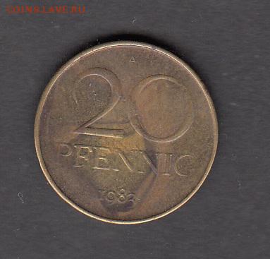 ГДР 1983 20 пф до 121 08 - 253