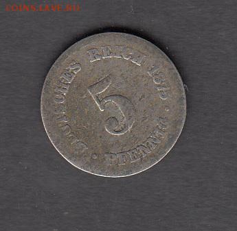 Германия 1875 5пф до 12 08 - 256