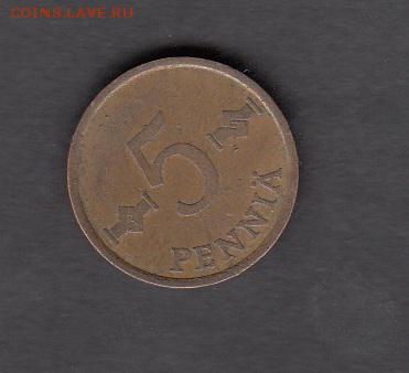 Финляндия 1971 5 пенни с рубля до 18 08 - 172