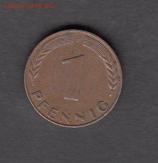 ФРГ 1950 1пф F до 20 08 - 12