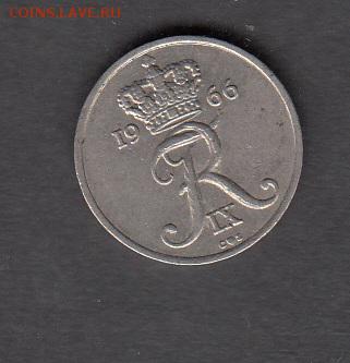 Дания 1966 10 о с рубля до 28 08 - 365а