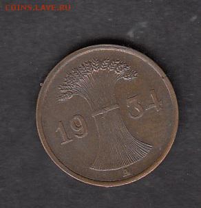 Германия 1934 1пф до 04 09 - 182а