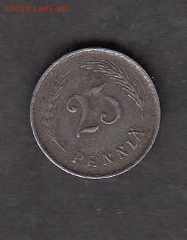 Финляндия 1945 25 пенни до 06 09 - 189а