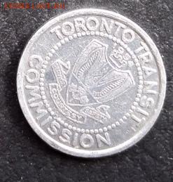 Toronto Transit Commission token - Toronto Transit Commission token1