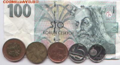 Монеты Чехии. Современная ходячка . В любом сохране. - f_796449