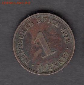 Германия 1912 1пф до 29 09 - 7а