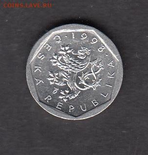 Чехия 1998 20 геллеров до 18 10 - 172а
