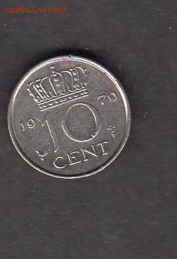 Нидерланды 1979 10 центов до 18 10 - 192