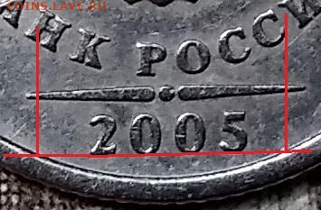 1 рубль 2005 года. СПМД. Шт.Б? - 094
