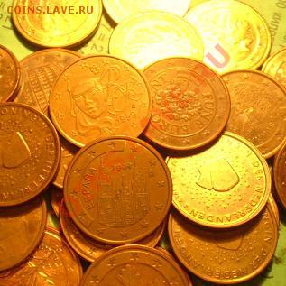 50 монет-по 5 евро центов разных годов и стран - P1010053.JPG