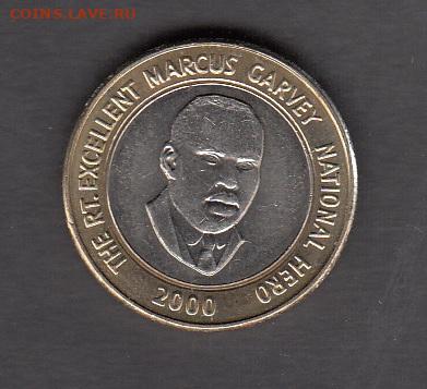 Ямайка 2000 20 долларов без оборота до 11 11 - 217а