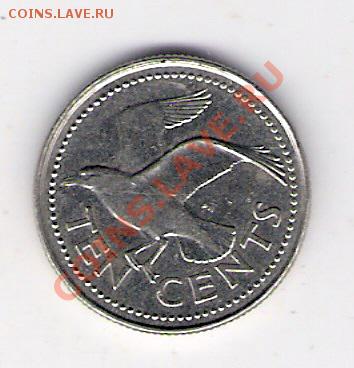 10 центов Барбадос 1995, до 04.08.2011 22-00 мск. - сканирование0495